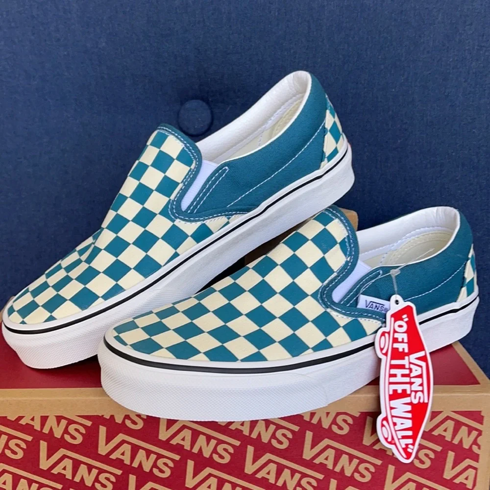 Vans Classic Slip-On Checkerboard WMNS - Picture 5 of 16